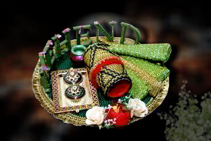 Mehandi Platter Mehandi Platter
