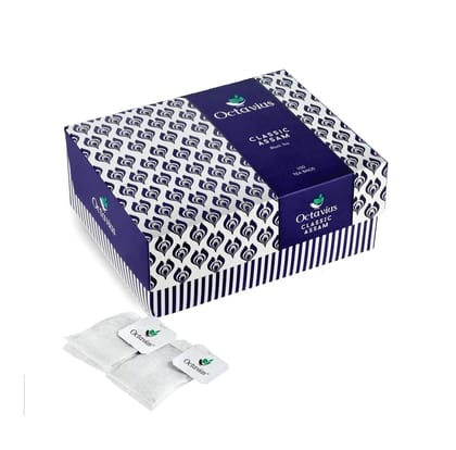 Octavius Classic Assam Black Tea – 100 Teabags (2g Each) | Strong Tea | Kadak Chai | 1 Teabag Makes 2 Cups | English Breakfast Tea | Refreshing Morning Tea | 100 Pieces Octavius Classic Assam Black Tea – 100 Teabags (2g Each) | Strong Tea | Kadak Chai | 1 Teabag Makes 2 Cups | English Breakfast Tea | Refreshing Morning Tea | 100 Pieces