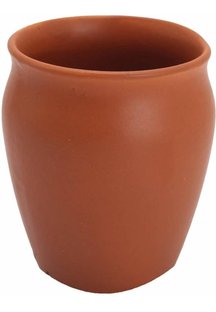 Earthen Clay Kulhad for Tea, Coffee, Lassi - Traditional Brown Drinkware