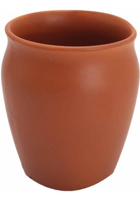 Set of 6 Traditional Terracotta Kulhad Cups for Tea Coffee Lassi