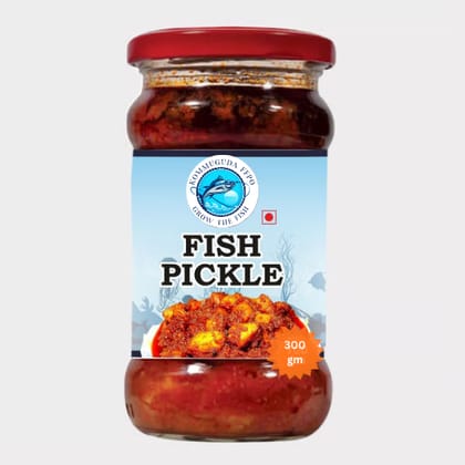 KOMMUGUDA FFPO Fish Pickle - Spicy & Tangy Seafood Delicacy (300gm)