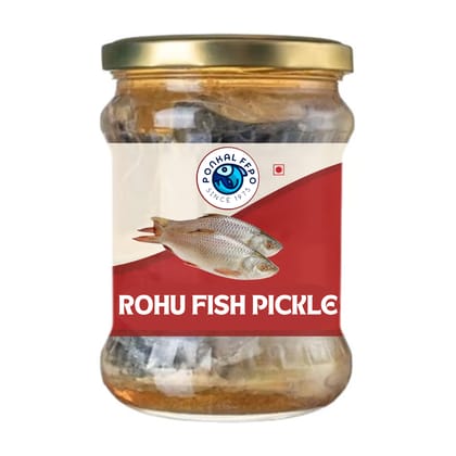 PONKAL FFPO Rohu Fish Pickle - Authentic Indian Fish Pickle- 500gm