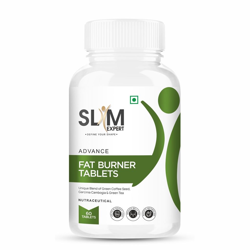 Natural Herbal Fat Burner Tablets  Bottle of 60 Tablets