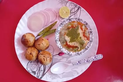 Sattu Bati Chokha [4 Pieces] With Ghee Dip