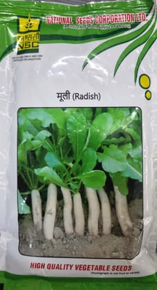 NSC RADISH SEEDS - JAPANESE WHITE - 250 GMS