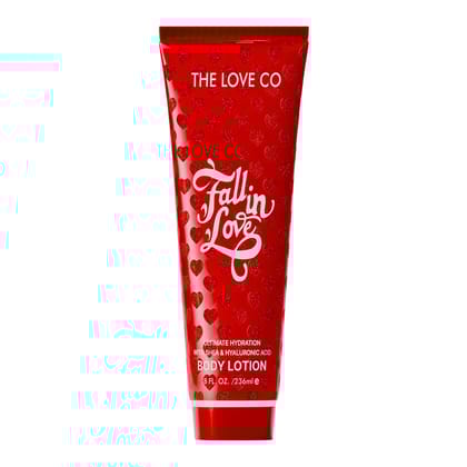 The Love Co Fall in Love Body Lotion - Nourishing Moisturizer Cream for Dry Skin - Suitable for Men and Women with Jojoba Oil, Shea Butter & Vitamin E - 236ml The Love Co Fall in Love Body Lotion - Nourishing Moisturizer Cream for Dry Skin - Suitable for Men and Women with Jojoba Oil, Shea Butter & Vitamin E - 236ml