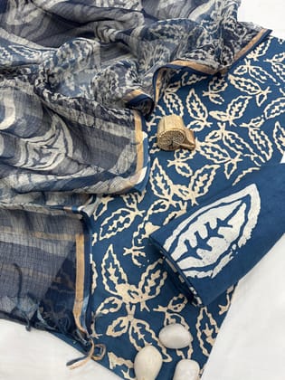 Cotton Suit With Kota Doriya Dupatta