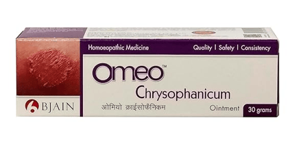OMEO Chrysophanicum Ointment for Ringworm, Psoriasis & Eczema - 30gm (PACK OF4)