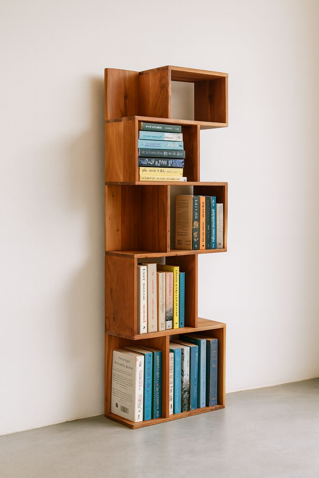 Orchid Homez Book Rack Wood Floor Standing Bookcase/Bookshelf
