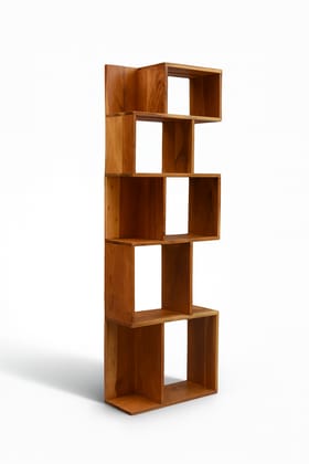 Orchid Homez Book Rack Wood Floor Standing Bookcase/Bookshelf