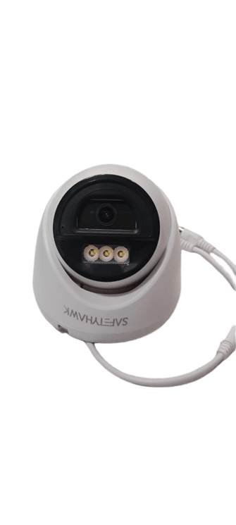 SAFETYHAWK Indoor Dome Security Camera with Night Vision   with audio wired SH-UHD-DA31NA-HL