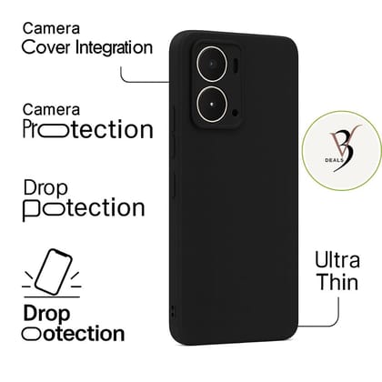 V3Deals Realme P3 5G Back Cover | Shockproof Matte Silicone Case | Camera Bump Protection | Soft Rubberised Slim Mobile Cover for Realme P3 V3Deals Realme P3 5G Back Cover | Shockproof Matte Silicone Case | Camera Bump Protection | Soft Rubberised Slim Mobile Cover for Realme P3