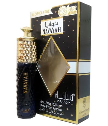 MANASIK  NAVAYAH Concentrated   Attar Roll On 6ml .