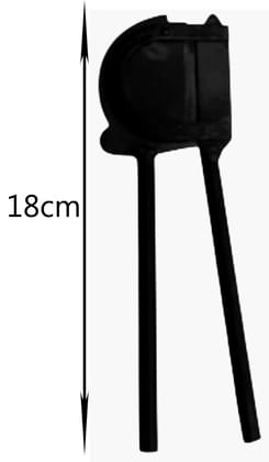 Mii Art 19 cm Iron Nut Cracker Cutter | Dry Fruit/Nut/Tobacco Cutter| Sarota| Adkitta| Supari Cutting Tool for Betel | Pista Cracker with Non-Slip Handle| Pack of 1