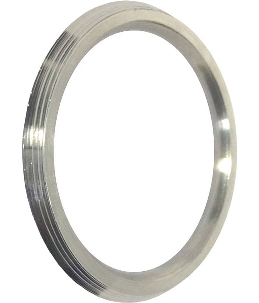 Paras Abhushan Silver Stainless Steel Sikkhi Kada