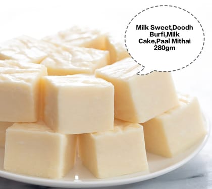 Milk Sweet, Doodh Burfi, Milk Cake, Paal Mithai, Milk Barfi 280gm