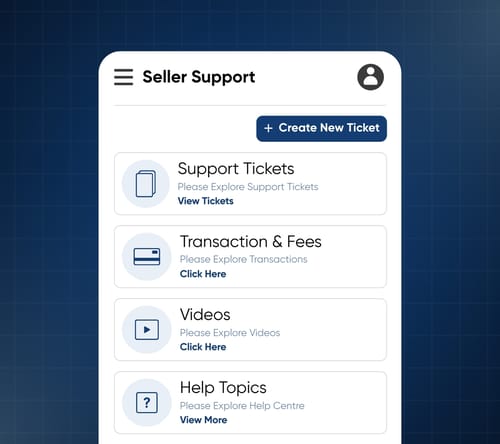 Built-In Seller Support