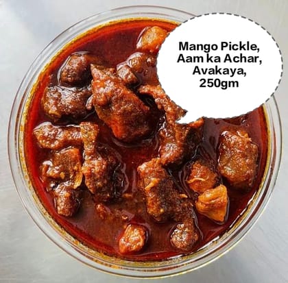 Mango Pickle, Aam ka Achar, Avakaya, Maanga Oorugai, Keri ka Achar 250gm