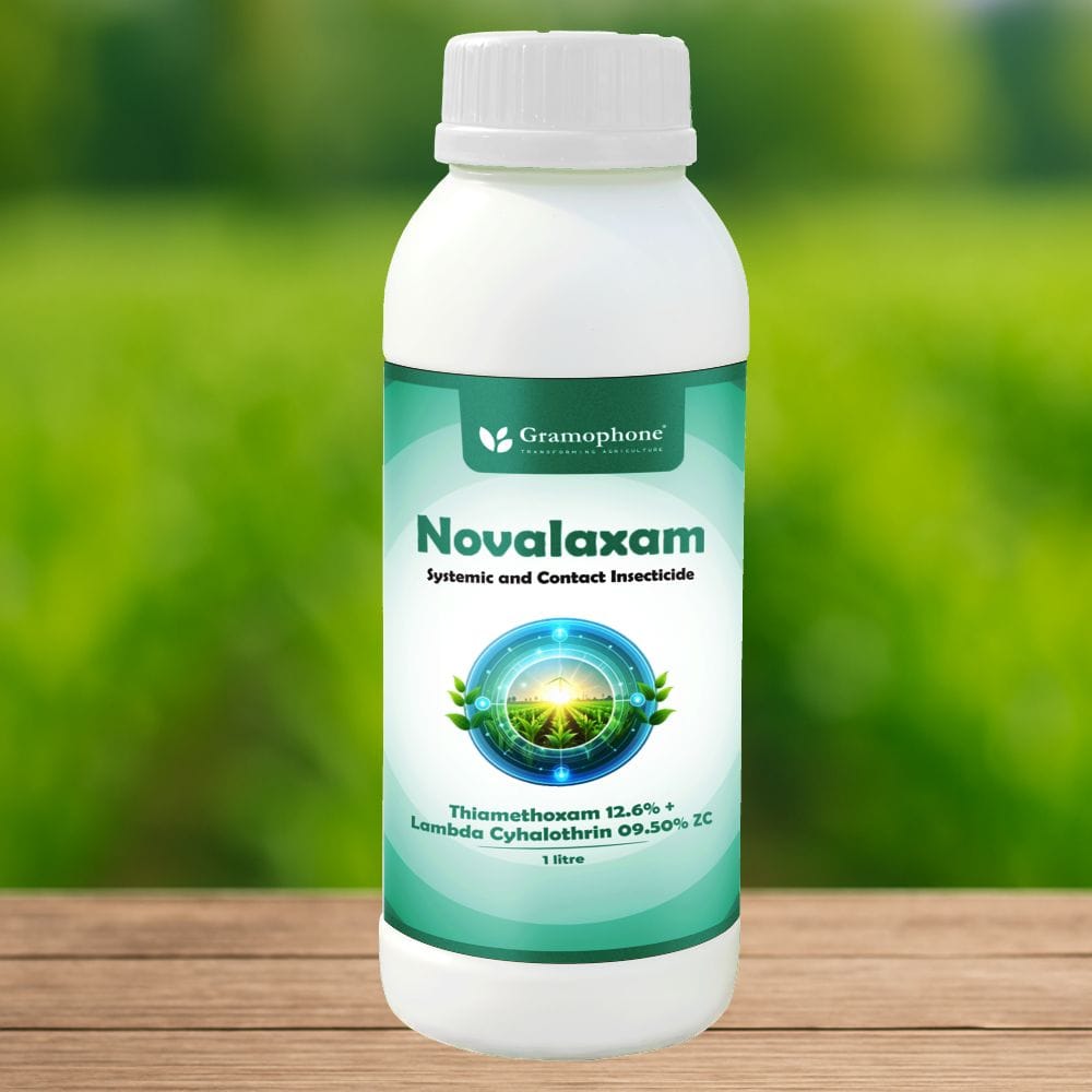 Novalaxam (Thiamethoxam 12.60% + Lambda-cyhalothrin 09.50% ZC)
