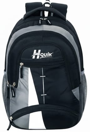 H QUIK 35L Polyester Waterproof Backpack for Men Women | School, Office & Travel Bag