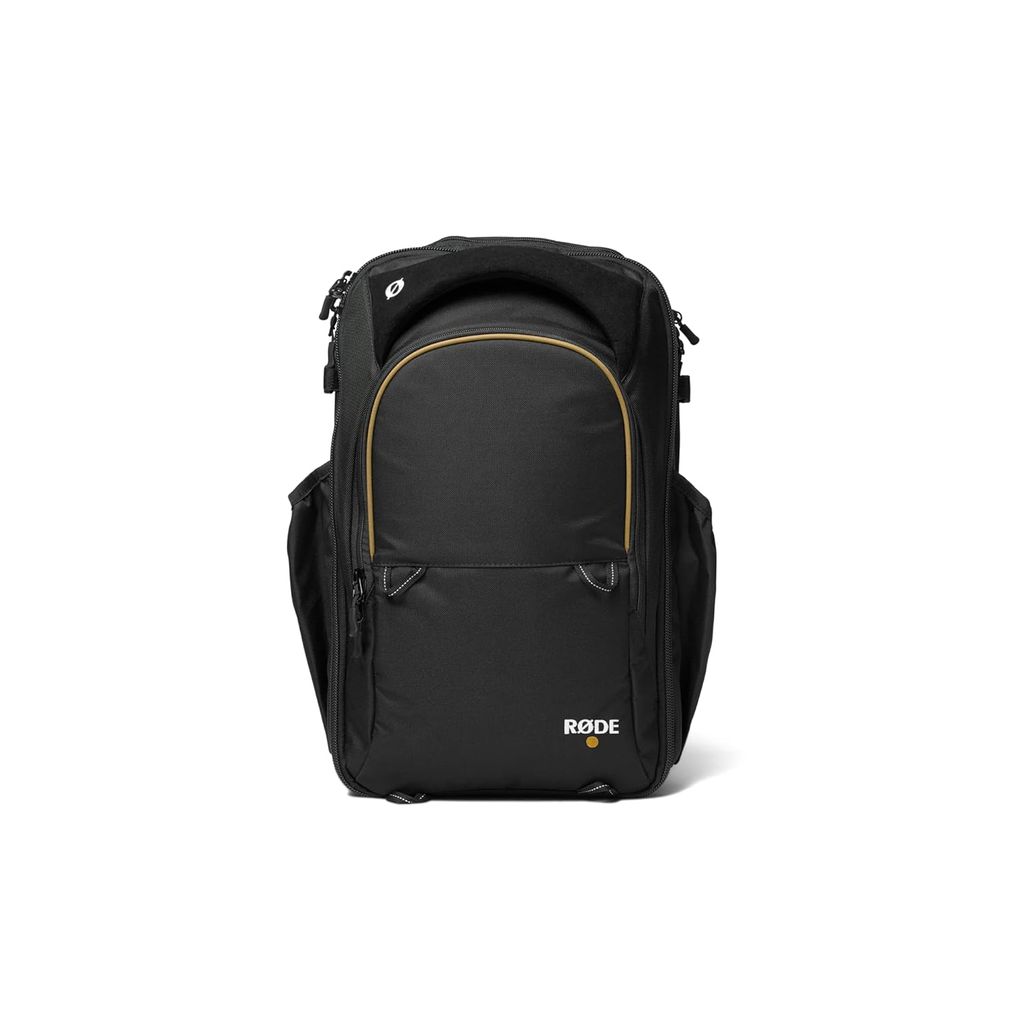  RØDE Backpack for the RØDECaster Pro II, Laptop, Microphones, Studio Arms and Other Accessories (18L, Black) 