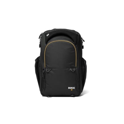  RØDE Backpack for the RØDECaster Pro II, Laptop, Microphones, Studio Arms and Other Accessories (18L, Black) 