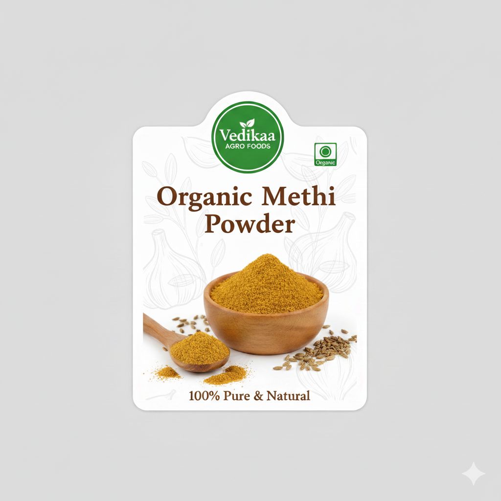 Organic Methi Powder | Fenugreek Seeds Powder 200gms