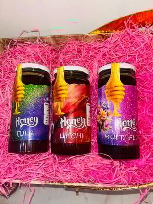 Honey KARANJ |Honey Tulsi |Honey Litchi| Honey Multi Flora 500 gram each Honey KARANJ |Honey Tulsi |Honey Litchi| Honey Multi Flora 500 gram each