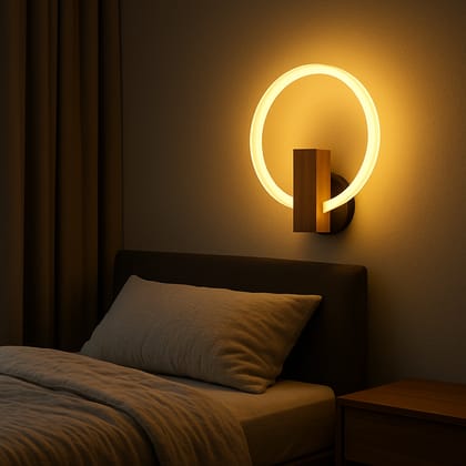 Lamper Lunaris Halo Wall Light