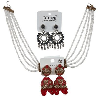 Oxidized Jhumka Combo Oxidized Jhumka Combo