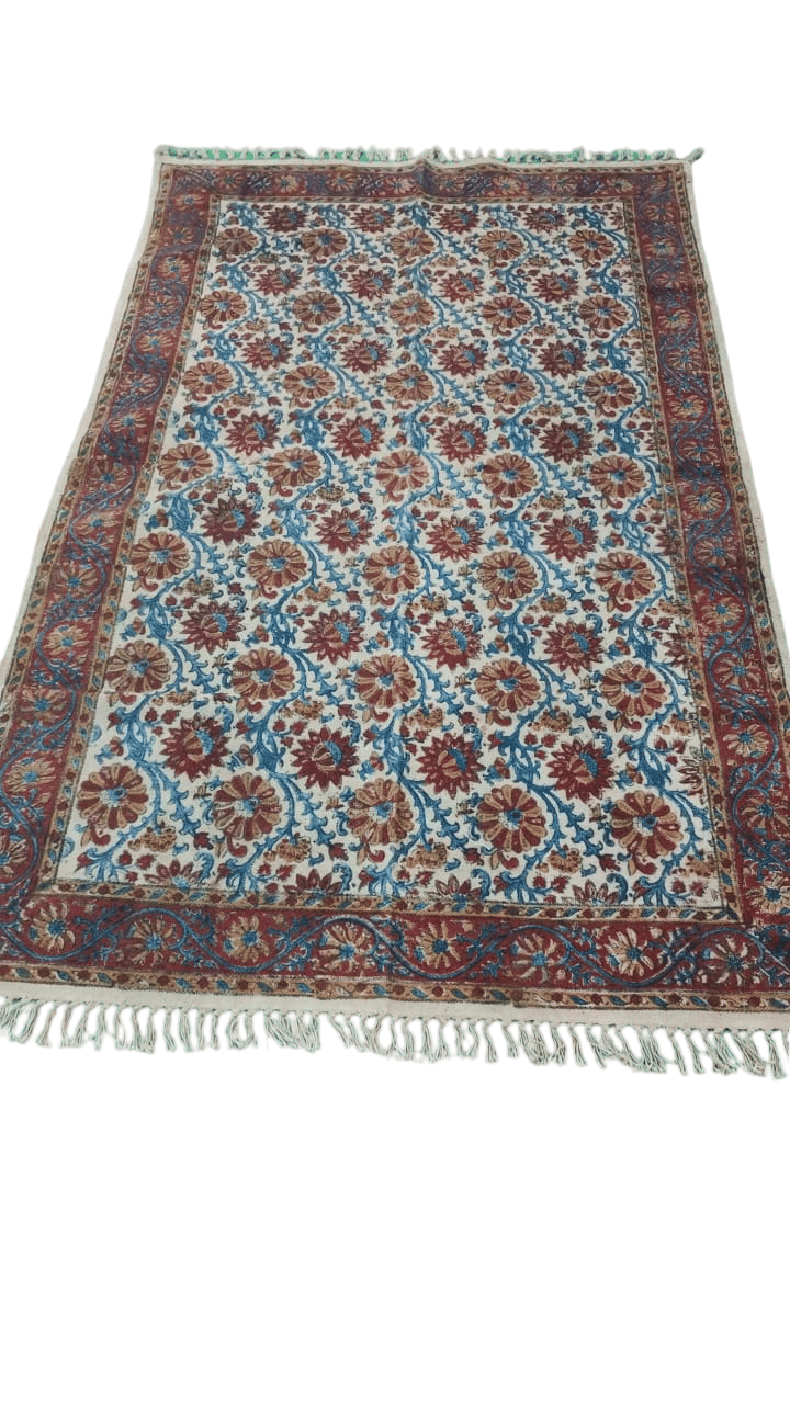 Traditional Persian-style home floor mat