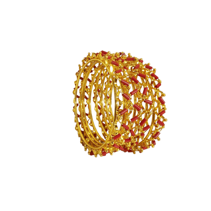  Traditional Indian Jewellery Bangle Set (Kada) 