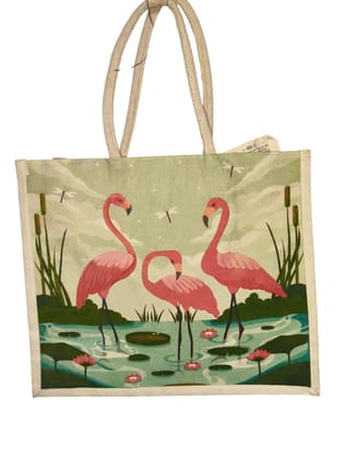 Eco-friendly jute tote bag Eco-friendly jute tote bag