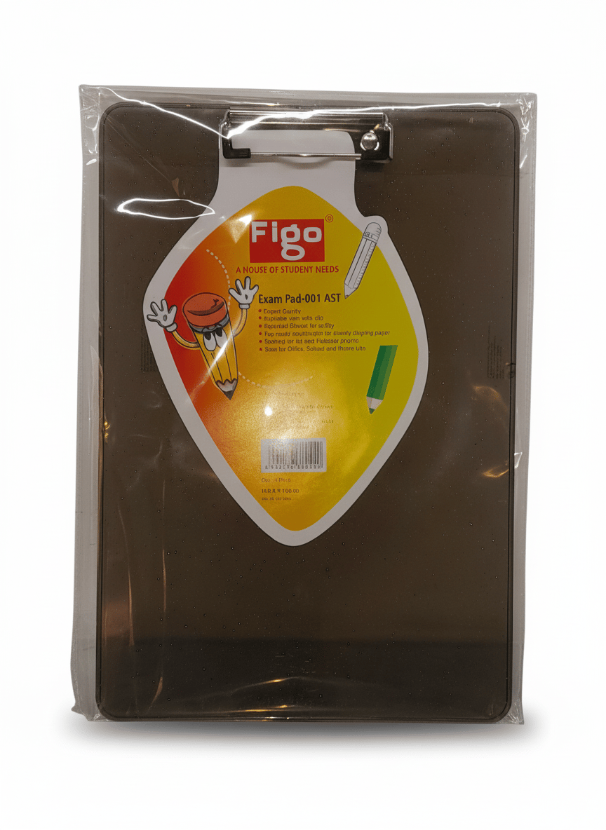 Figo Exam Pad Transparent (Pack of 1)