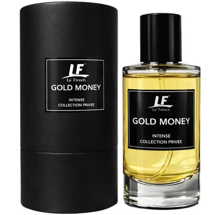 La French Gold Money Perfume 50ml | Perfume for Men & Women | Intense Collection Privee | Long-Lasting Luxury Fragrance | Rich, Bold & Elegant Scent