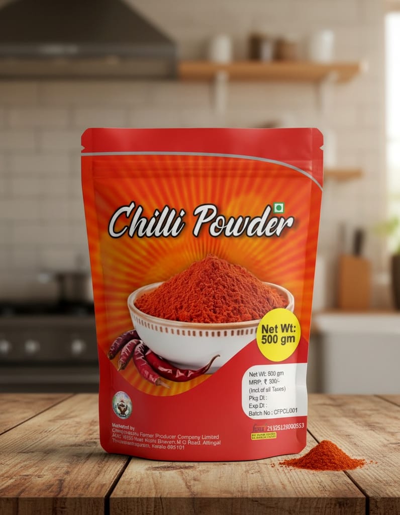 Premium Quality Chilli Powder - 500gm Pack