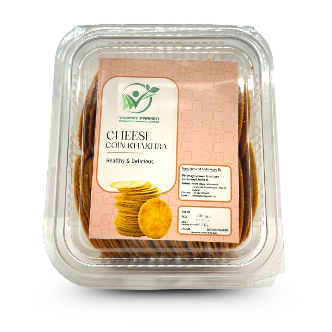 Vinimay Cheese Coin Khakhara | 200gm
