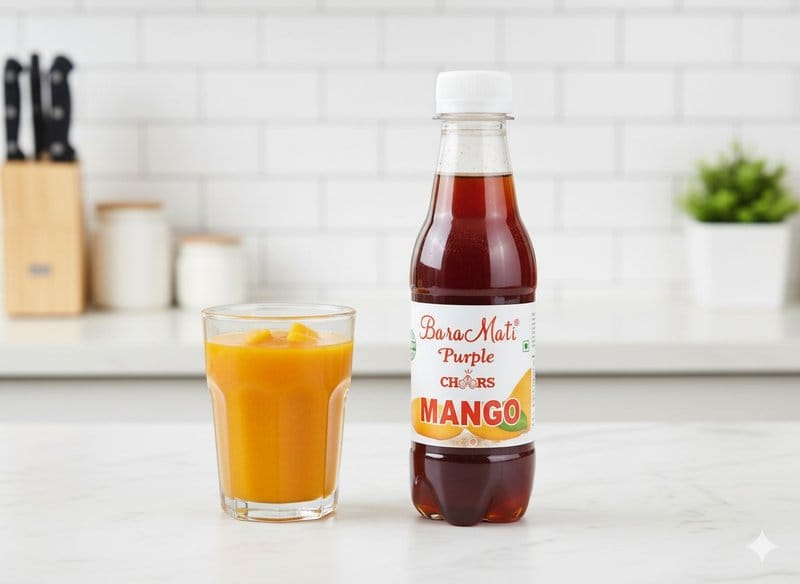 Baramati Nectar Rich & Pulpy Mango Drink - Sweet & Refreshing Summer Beverage (200ml)