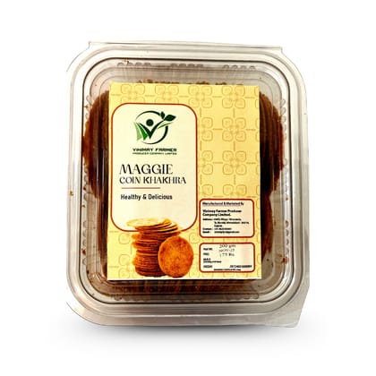 Vinimay Maggie Coin Khakhra (200gm), Ready to Eat Snack 