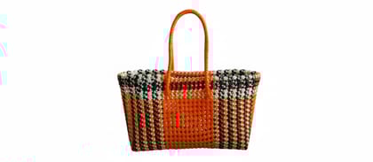 Handmade Plastic Wire Basket