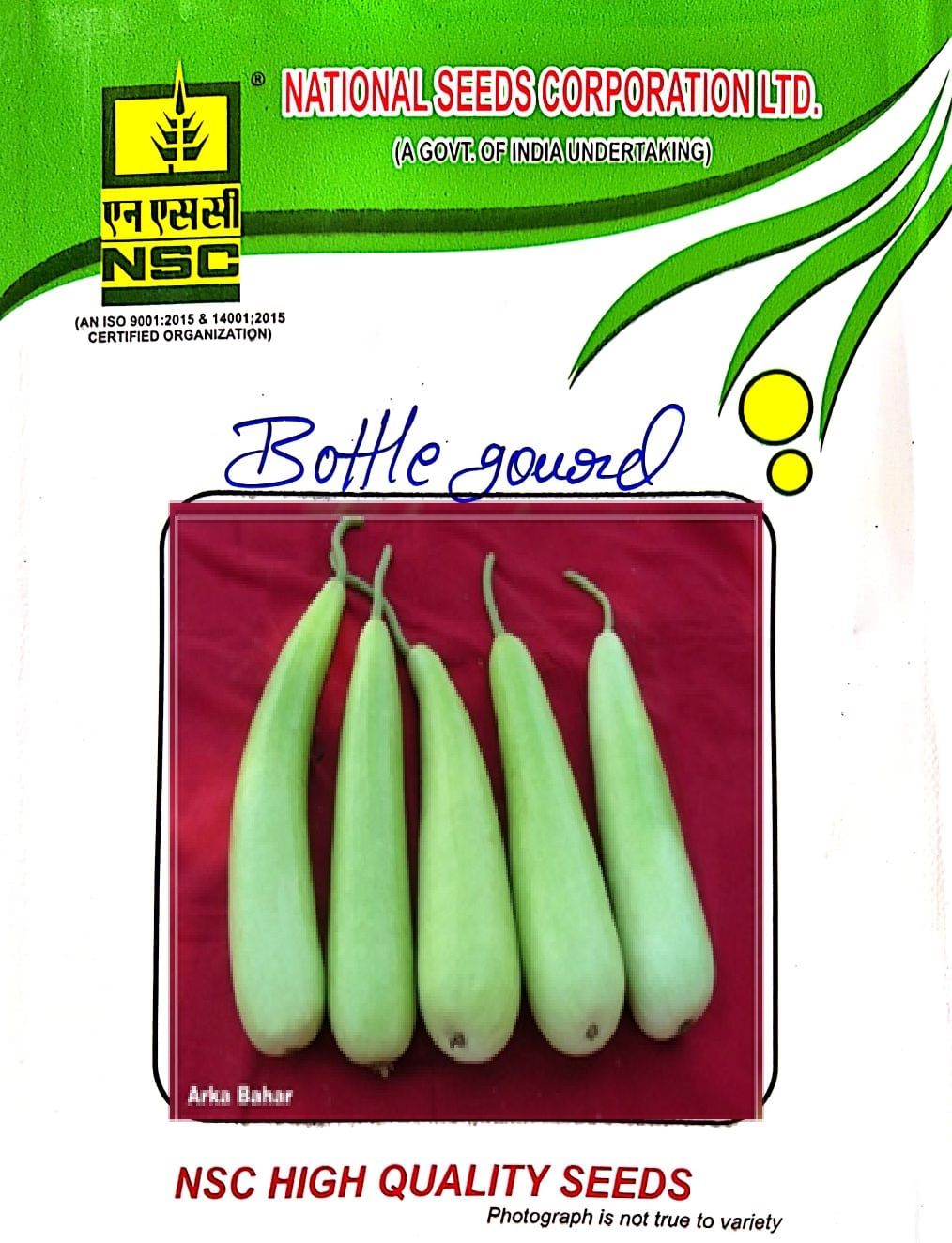 NSC-BOTTLE GOURD-ARKA BAHR-50GMS SEEDS