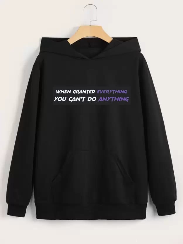 Jujutsu Kaisen Satoru Gojo Black Anime Graphic Hoodie