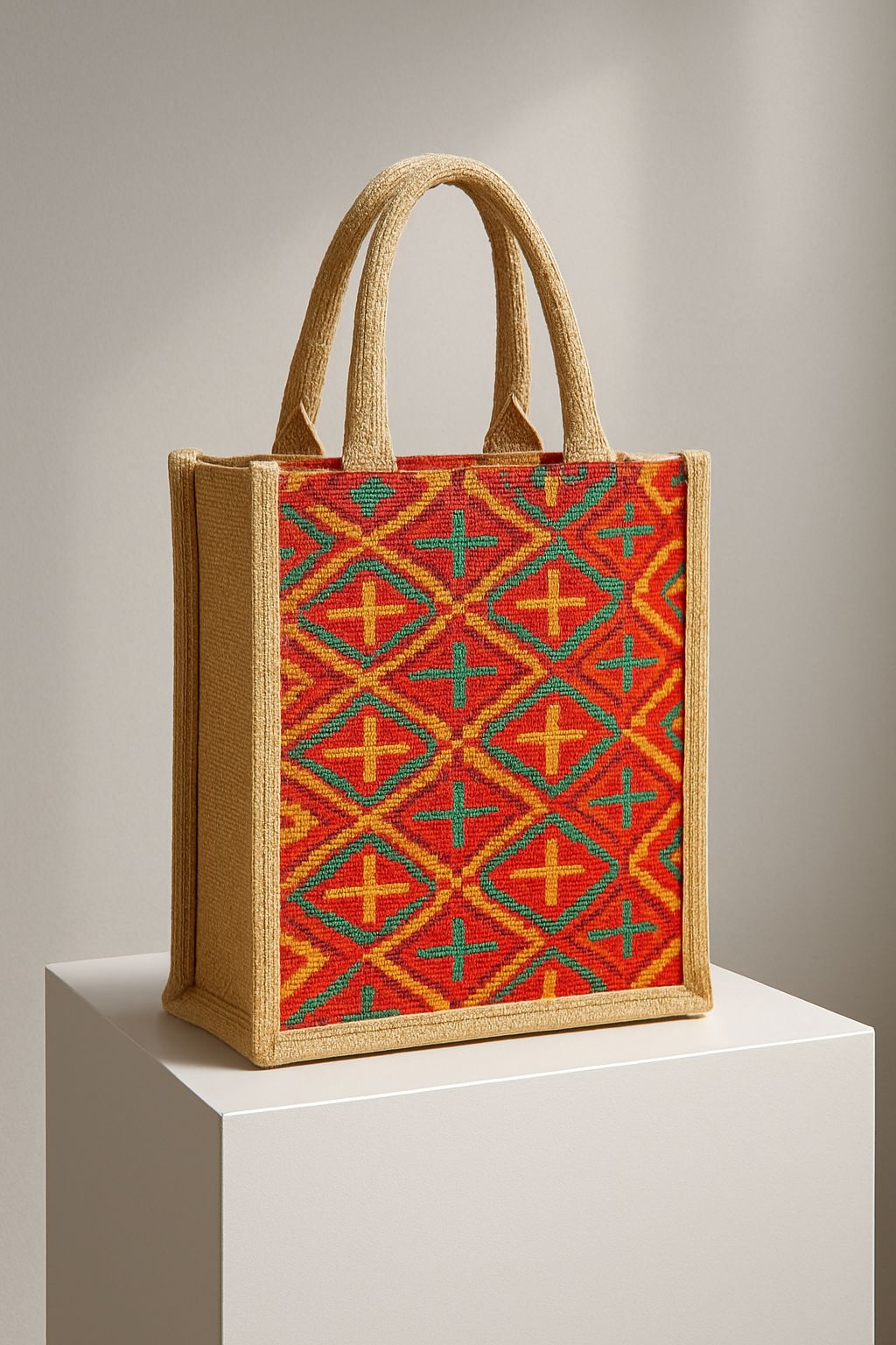 Vibrant Weave Eco Tote Bag