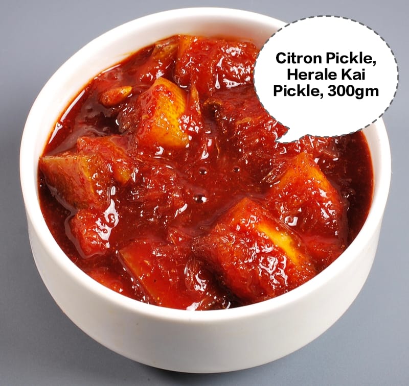 Citron Pickle, Herale Kai Pickle, Narthangai Pickle, Bitter Lemon Pickle, Narangi Achaar 300gm
