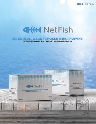 NetFish Industrial Grade Frozen Raw King Prawns - Vannamei Shrimp IQF NetFish Industrial Grade Frozen Raw King Prawns - Vannamei Shrimp IQF