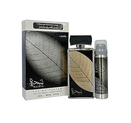 Lattafa Najdia For Men Eau de Parfum 100ml + Free Deo | Long-Lasting Masculine Fragrance