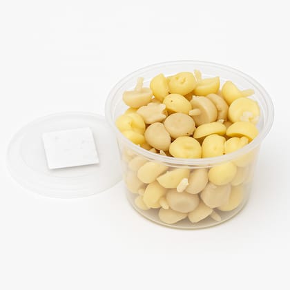 Pure Ghee Batti 2g – Pack of 100 | Ready-to-Use for Puja & Festivals | EYA Garden 