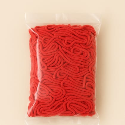 Red Cotton Diya Wicks (3 Inch, 100 Pcs) – Pure Cotton for Oil & Ghee Diyas