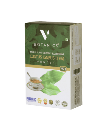 Costus Igneus (Tea) Powder, Natural Blood Sugar Support,Boost Metabolism,Strengthens Immunity