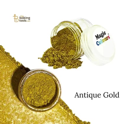 Magic Colours Edible Lustre - Antique Gold 10 ml